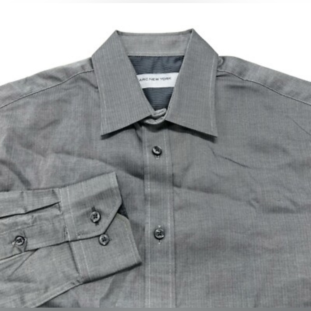 16/1/2 Marc New York Charcoal Dress Shirt